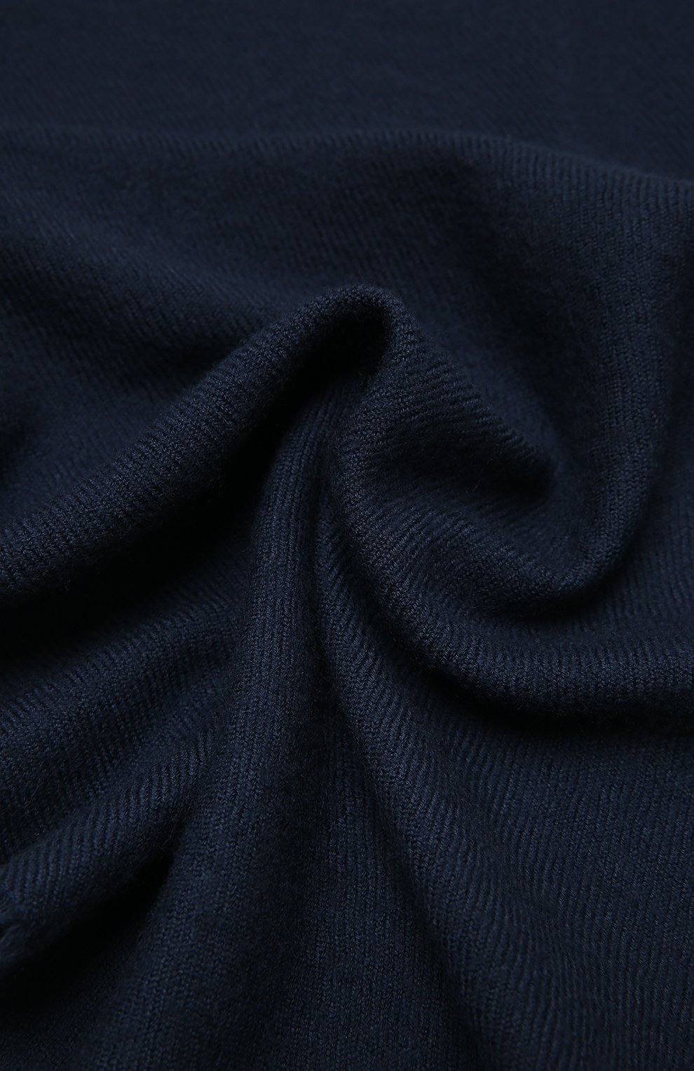 Кашемировый шарф DOLCE & GABBANA темно-синего цвета по цене 65350 руб., арт. GQ242E/G2UAV, фото 3 Кашемировый шарф DOLCE & GABBANA, арт. GQ242E/G2UAV, фото 3