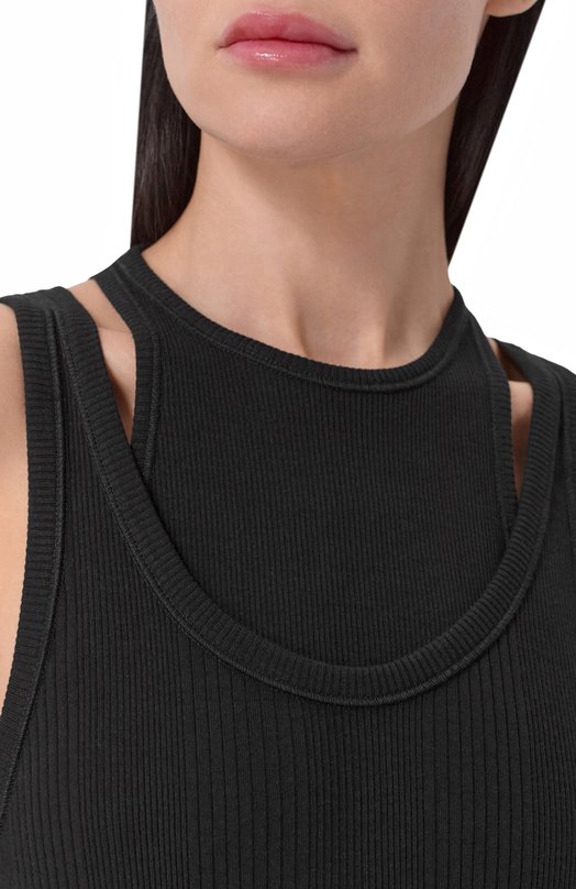 Хлопковая майка Armarium ARMFWT040/JE05 Чёрный  ARMFWT040/JE05 Фото 5