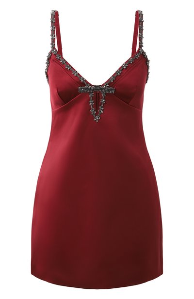 Платье с отделкой стразами SELF-PORTRAIT, арт. RS25002S, фото 1