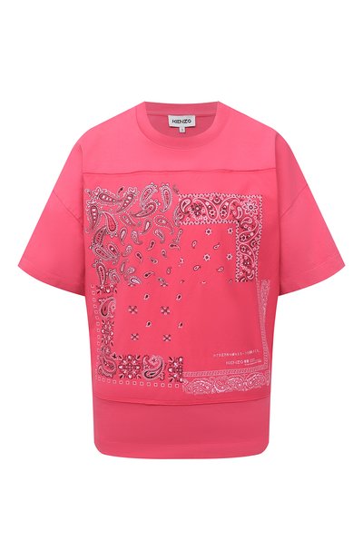 Женская хлопковая футболка KENZO, арт. FC52TS6764SB