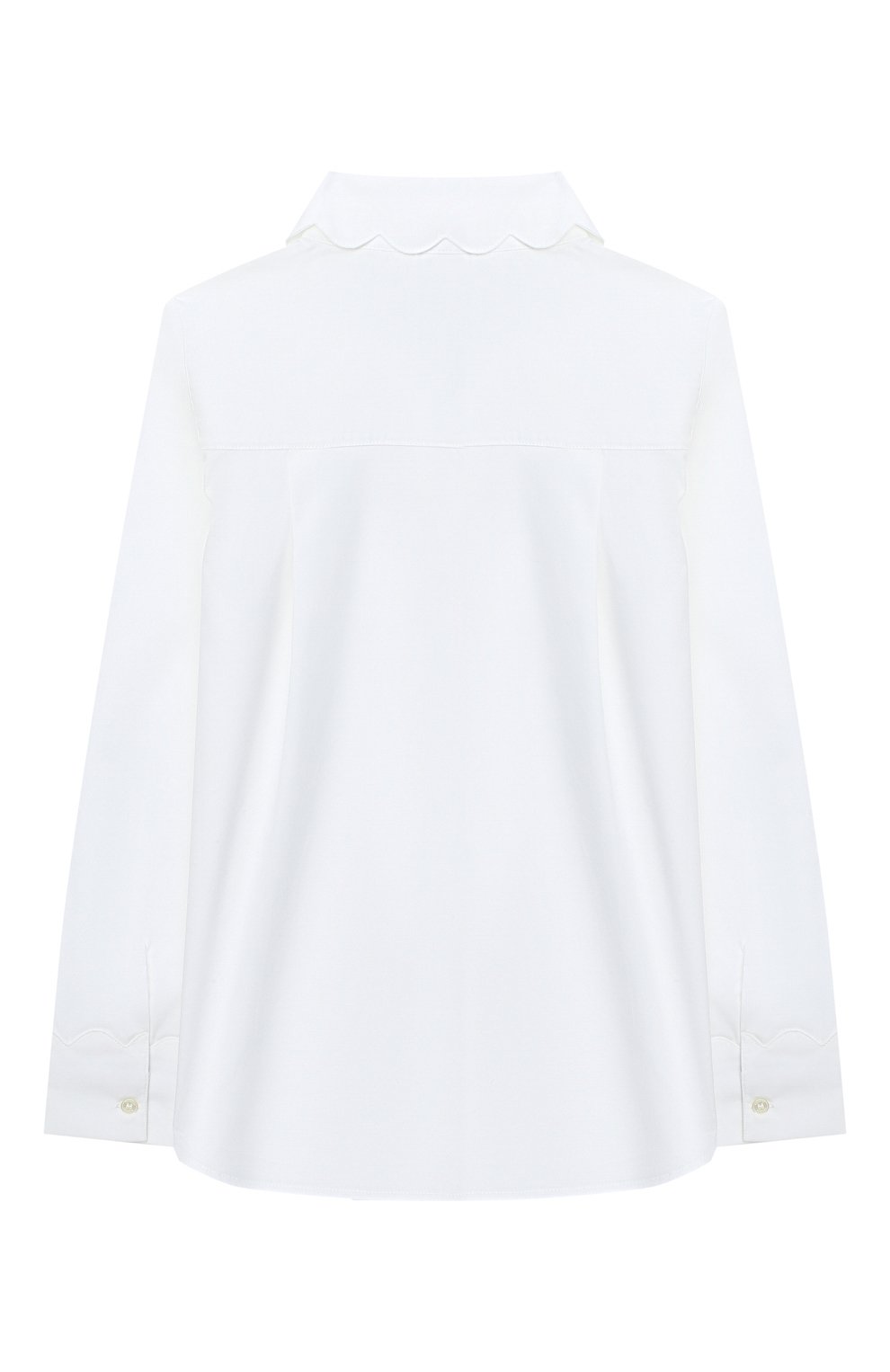 Хлопковая блузка BURBERRY, арт. 8013749, фото 2