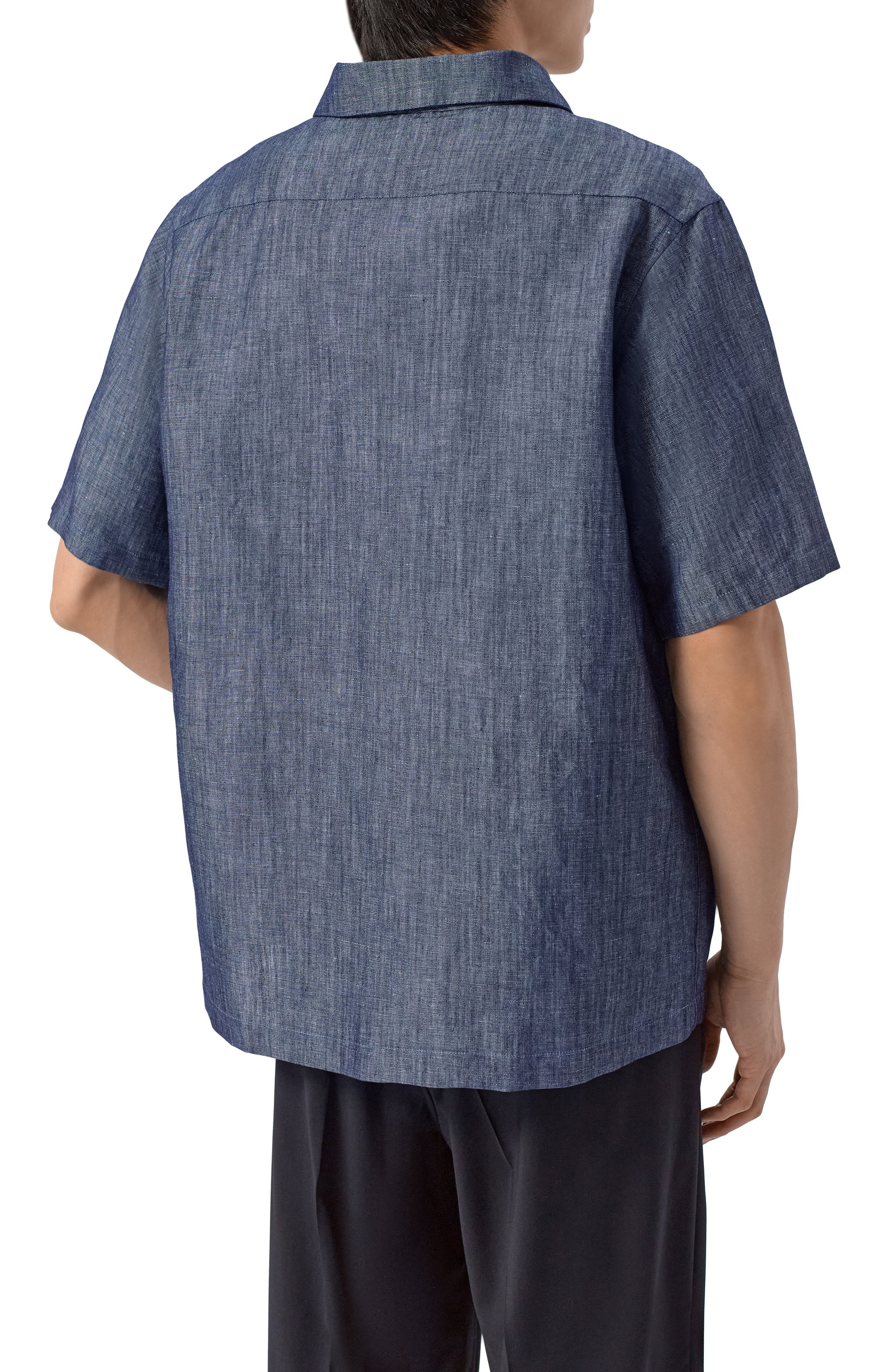 Рубашка изо льна и хлопка HEVO, арт. N0V0LIC/L740, фото 4