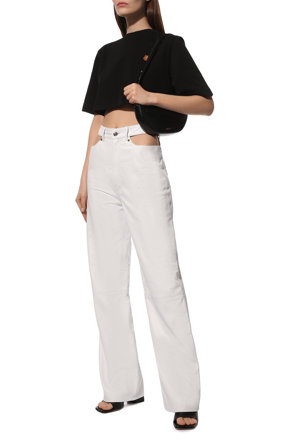Хлопковая футболка KENZO черного цвета по цене 10750 руб., арт. FC52TS6794SB, фото 2 Хлопковая футболка KENZO, арт. FC52TS6794SB, фото 2