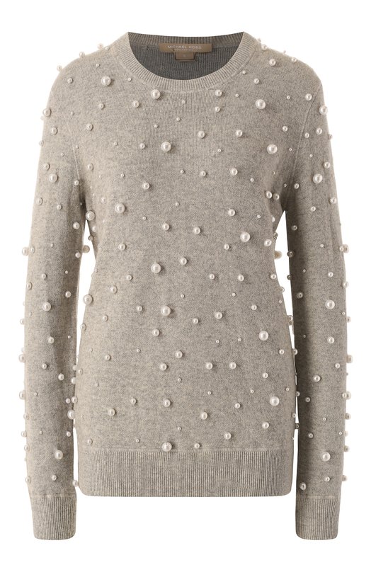 

Кашемировый пуловер Michael Kors Collection, Серый