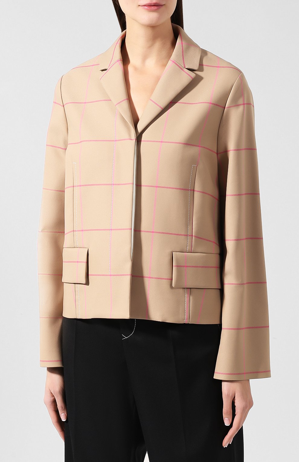 Жакет в клетку MARNI, арт. GIMA0038U0/TN821, фото 3
