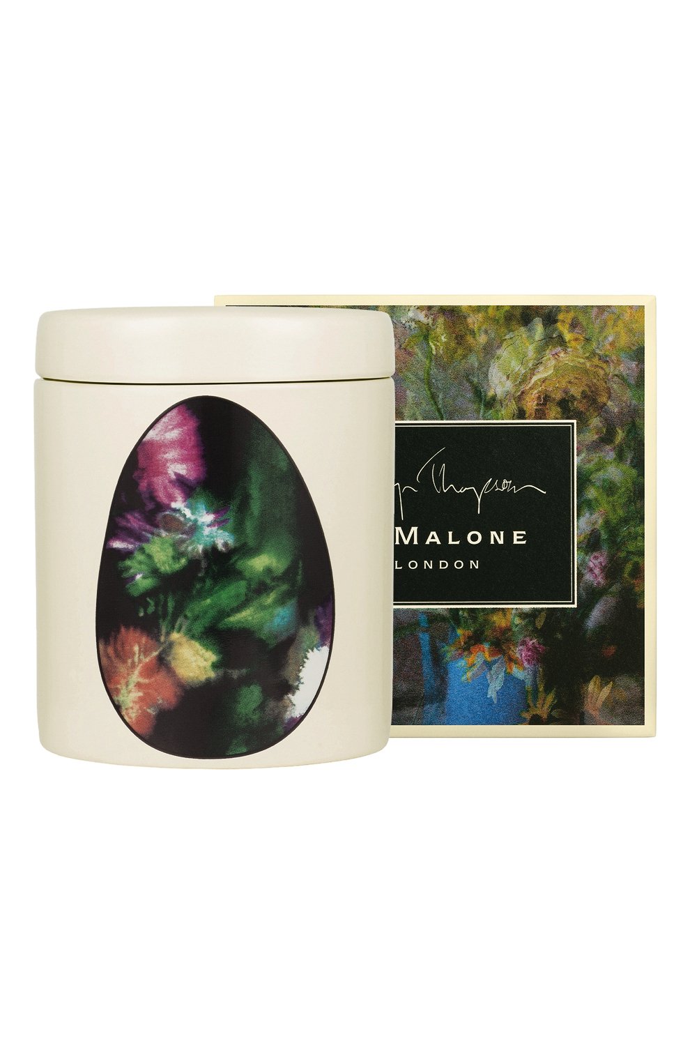 Свеча ароматная lime basil & mandarin martyn thompson JO MALONE LONDON бесцветного цвета по цене 5900 руб., арт. L9KC-01, фото 2 Свеча ароматная lime basil & mandarin martyn thompson JO MALONE LONDON, арт. L9KC-01, фото 2