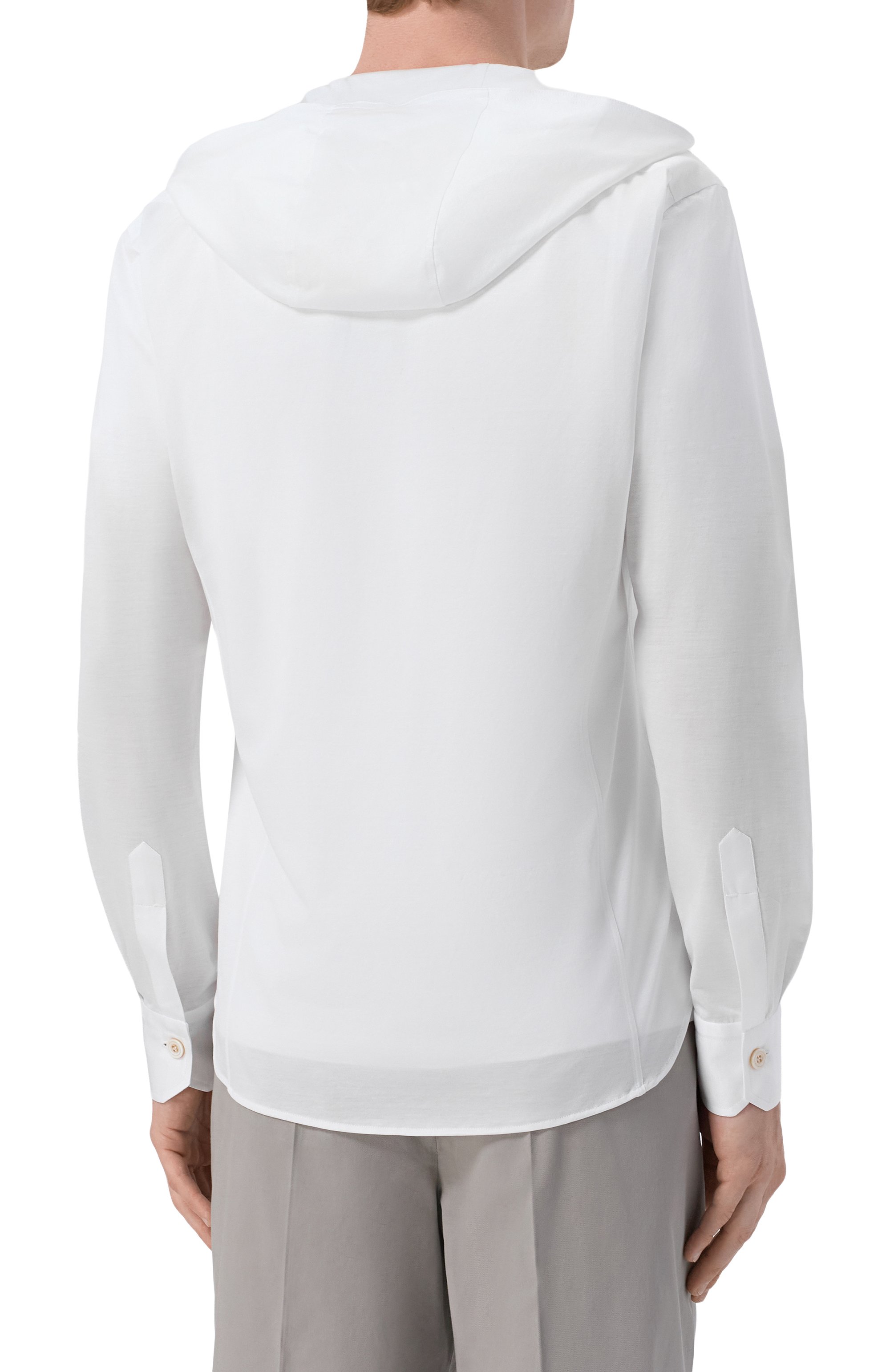 Хлопковая рубашка KITON, арт. UMCMARH09665, фото 4