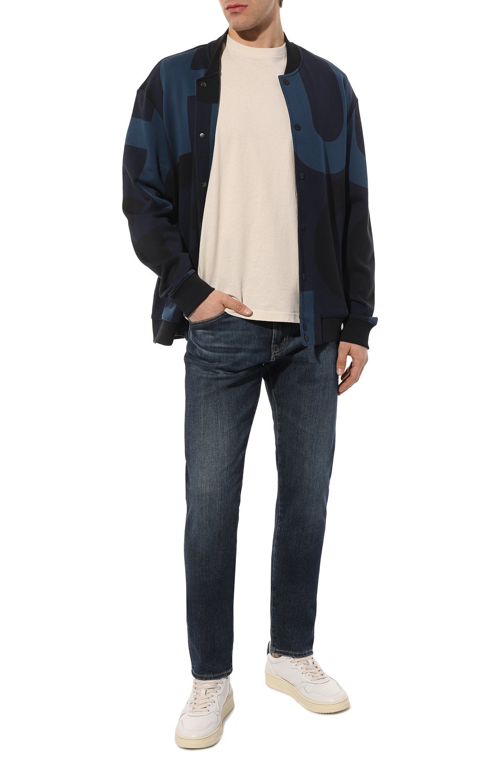 Джинсы tellis AG ADRIANO GOLDSCHMIED темно-синего цвета по цене 34550 руб., арт. 1783FXD, фото 2 Джинсы tellis AG ADRIANO GOLDSCHMIED, арт. 1783FXD, фото 2