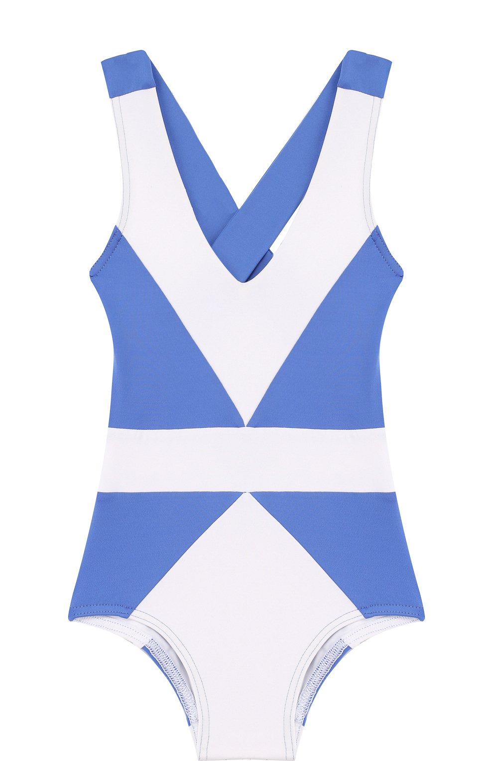 Слитный купальник NATAYAKIM голубого цвета по цене 13000 руб., арт. NY-001/2K, фото 1 Слитный купальник NATAYAKIM, арт. NY-001/2K, фото 1