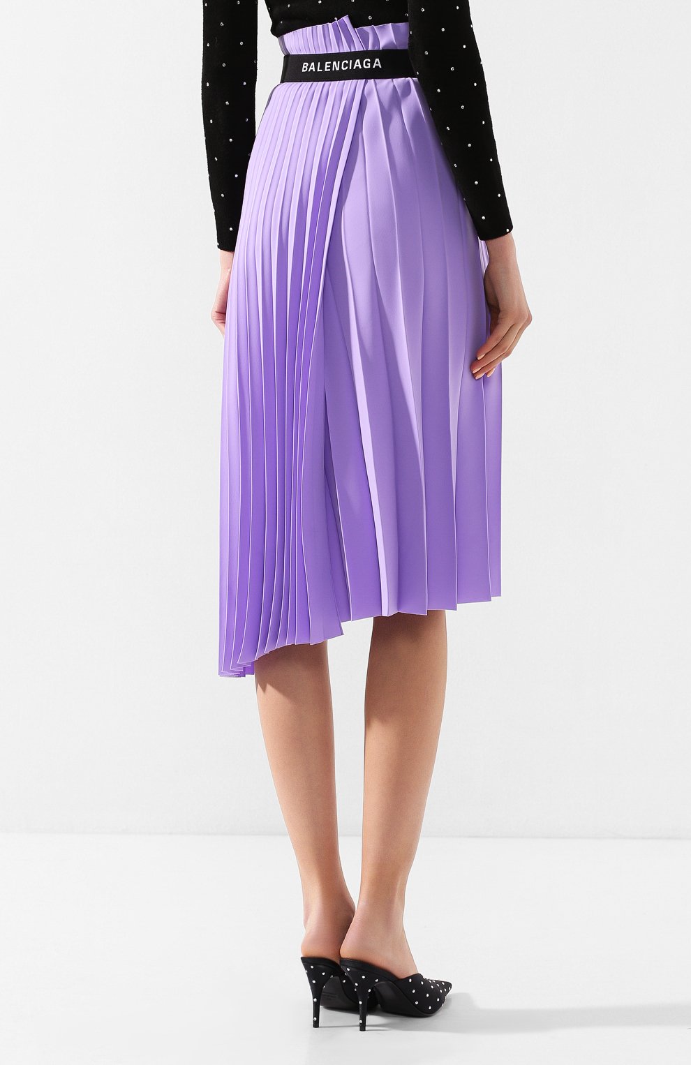 Плиссированная юбка BALENCIAGA, арт. 529757/TYD15, фото 4