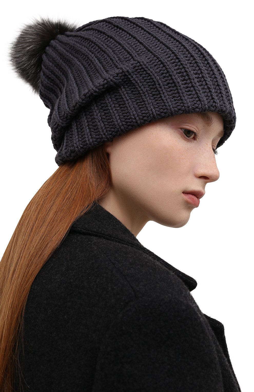 Шерстяная шапка BLACK SABLE, арт. BS-005СР8, фото 2