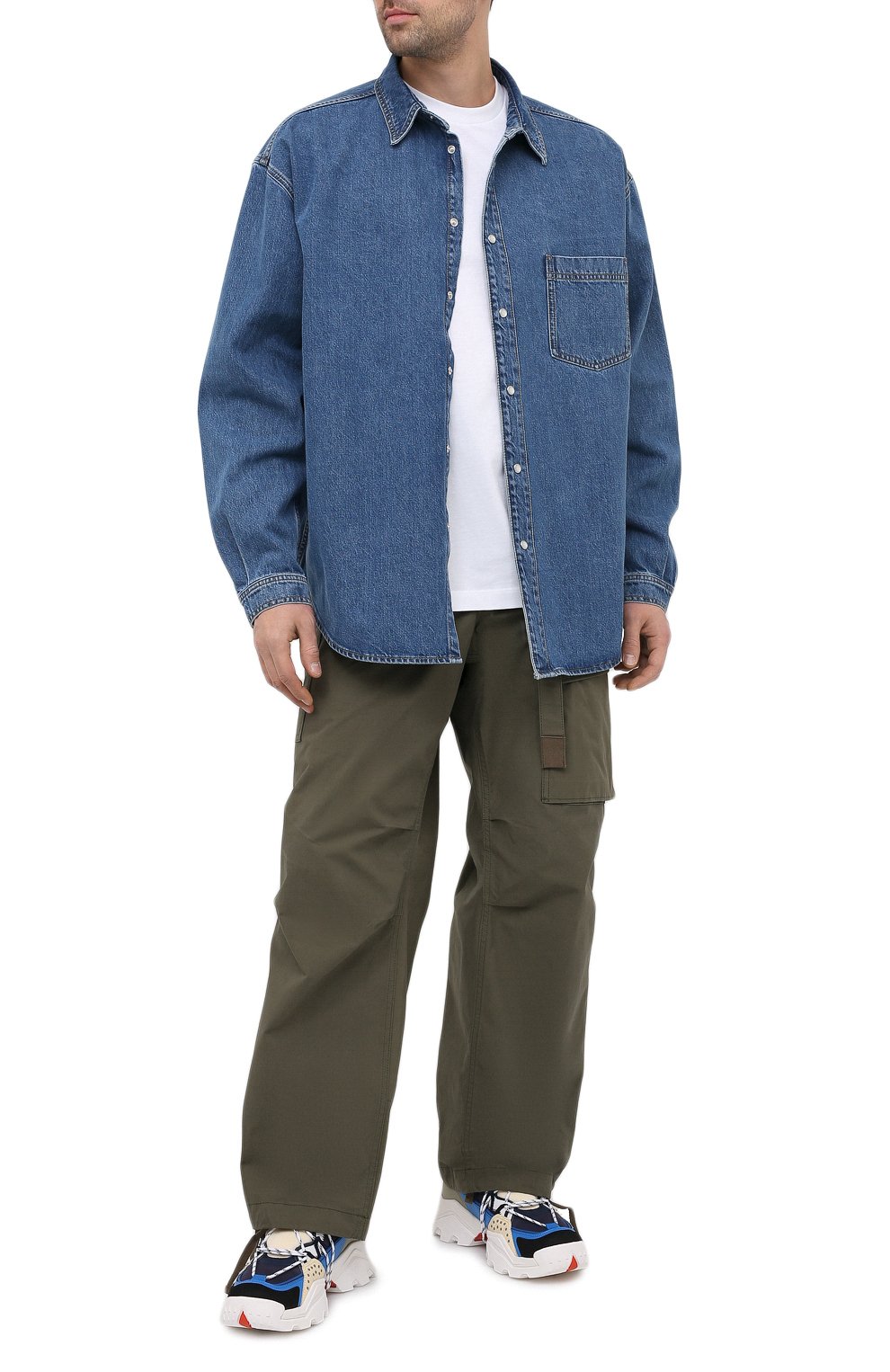 Комбинированные кроссовки inka KENZO, арт. FA65SN302F57, фото 2