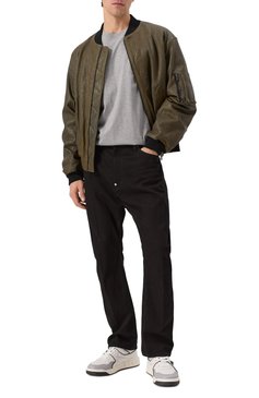 Мужские джинсы london bro DSQUARED2 черного цвета, арт. S79LA0088/S30564 | Фото 2 (Длина (брюки, джинсы): Стандартные; Материал внешний: Хлопок, Деним; Кросс-КТ: Деним; Стили: Гранж, Повседневный; Автоматизация ТО: Проставлено; Силуэт М (брюки): Широкие; Автоматизация состава: Проставлено)
