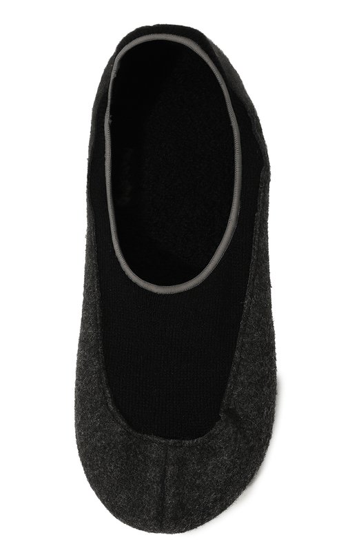 Шерстяные домашние туфли Falke 16590 Чёрный  16590 Фото 6