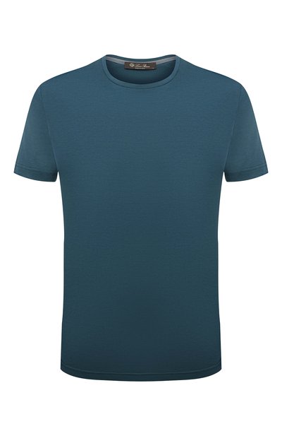 Футболка из шелка и хлопка LORO PIANA, арт. FAF6128, фото 1