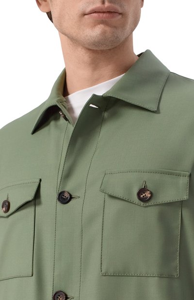 Шерстяная куртка-рубашка MVST, арт. M26.CSM.J404/V0074-TECH W00L, фото 5