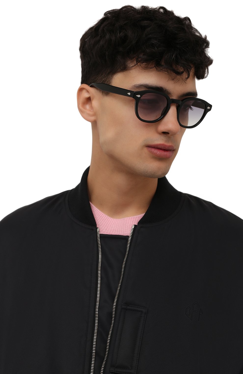 Солнцезащитные очки MOSCOT черного цвета по цене 34000 руб., арт. LEMT0SH BASE 2 SUN 0200-TC, фото 3 Солнцезащитные очки MOSCOT, арт. LEMT0SH BASE 2 SUN 0200-TC, фото 3