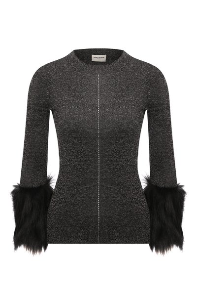 Женский пуловер из вискозы SAINT LAURENT, арт. 680609/Y75IV