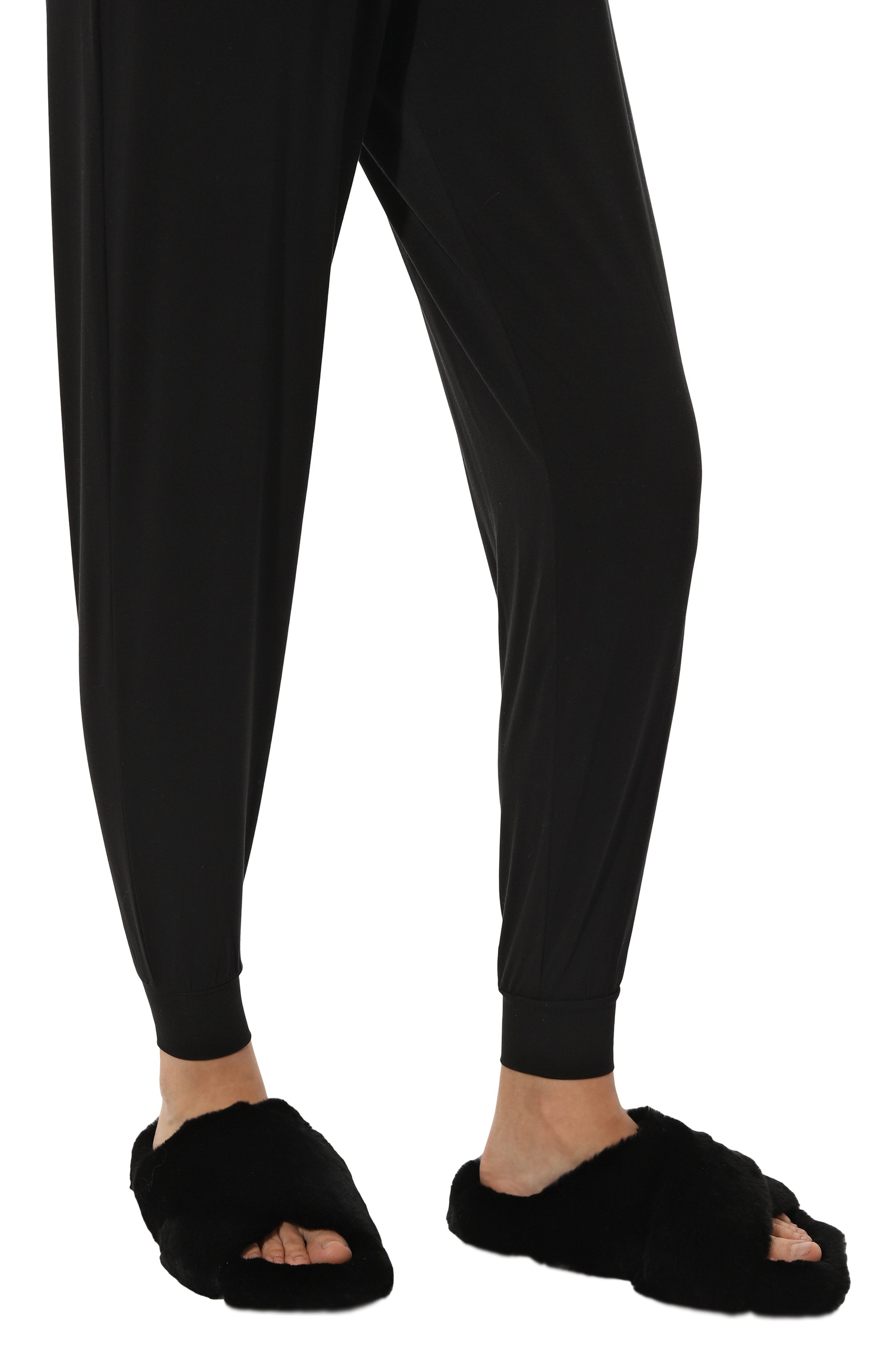 Домашние туфли из кролика YVES SALOMON, арт. 25WAA305XXREXX, фото 3