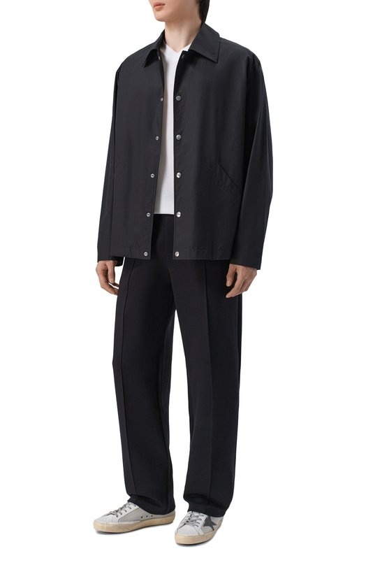 Хлопковые брюки Emporio Armani EM004543/AF10013 Чёрный  EM004543/AF10013 Фото 2