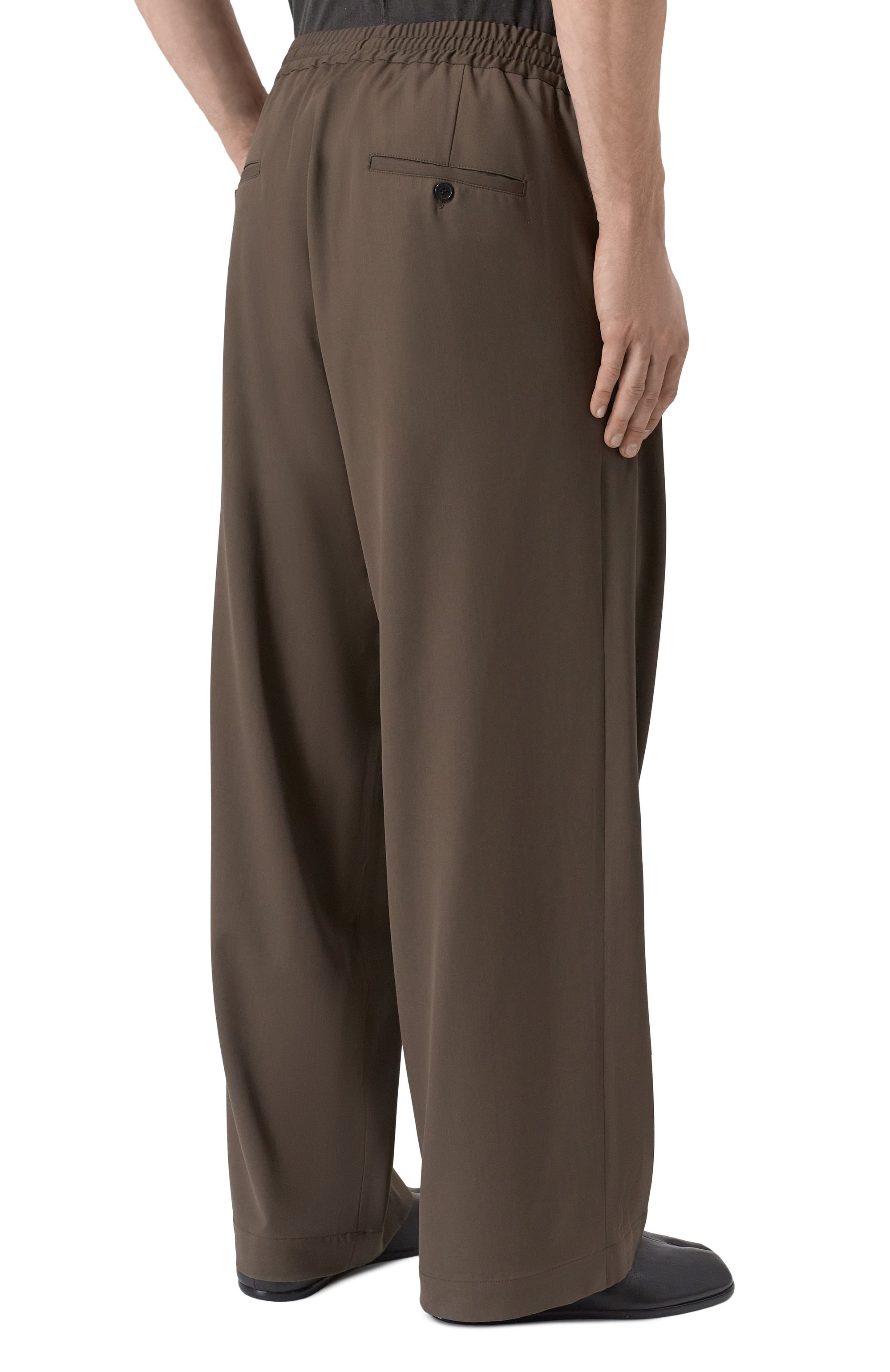 Шерстяные брюки ISABEL BENENATO, арт. UW32C0, фото 4