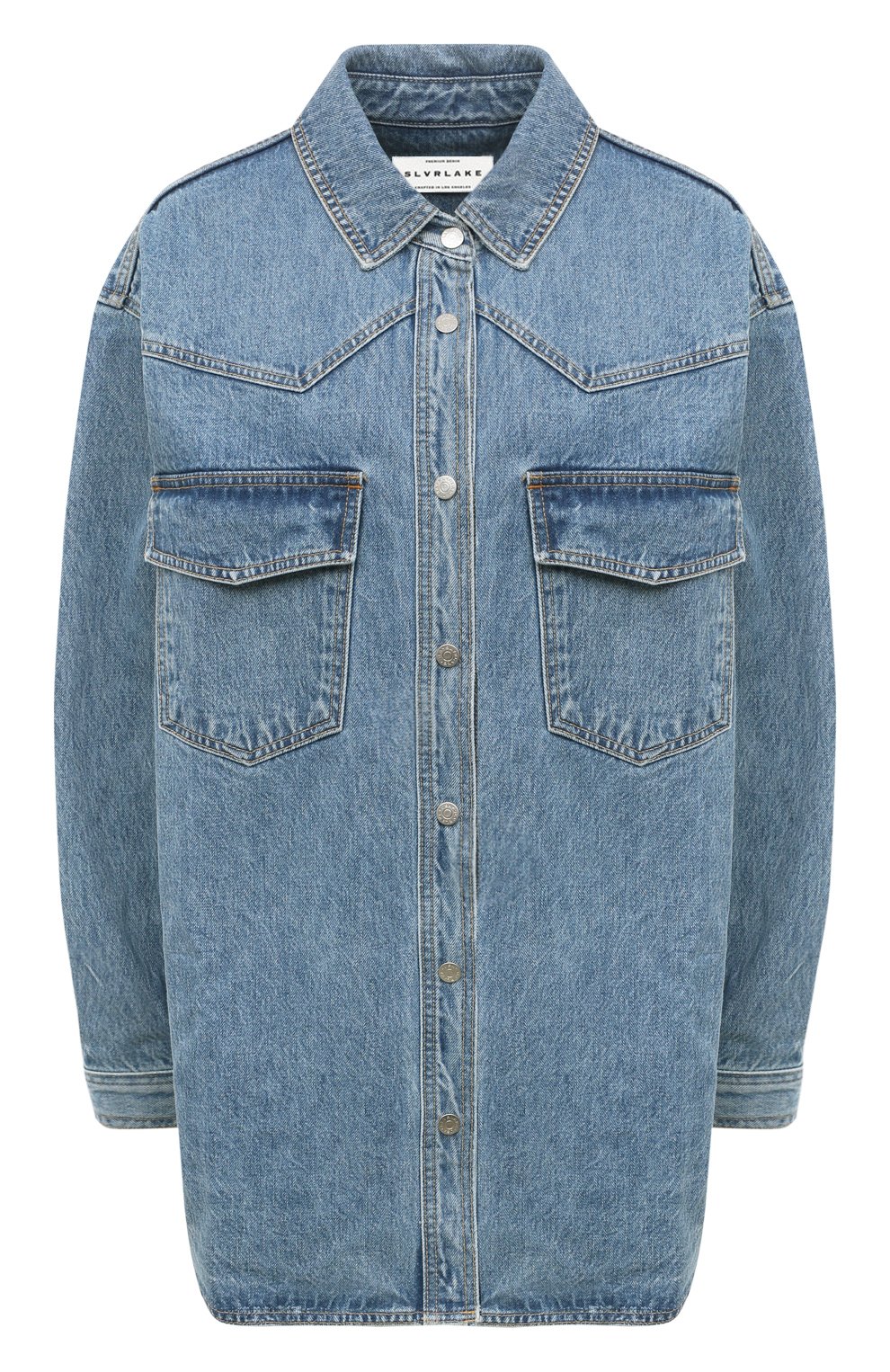 Джинсовая куртка SLVRLAKE, арт. WS0S707S KLTM/WESTERN 0VERSHIRT, фото 1