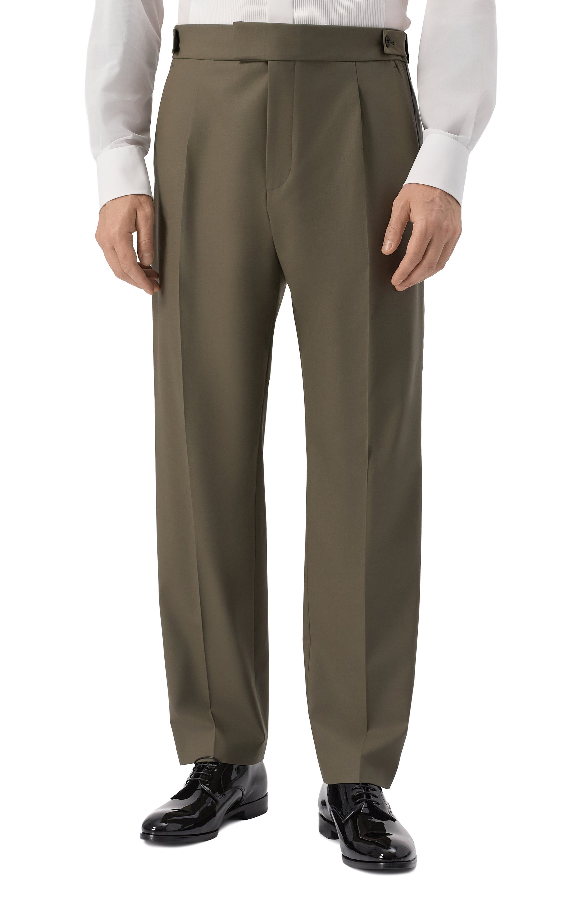 Смокинг HUGO хаки цвета по цене 69950 руб., арт. 50544619, фото 4 Смокинг HUGO, арт. 50544619, фото 4