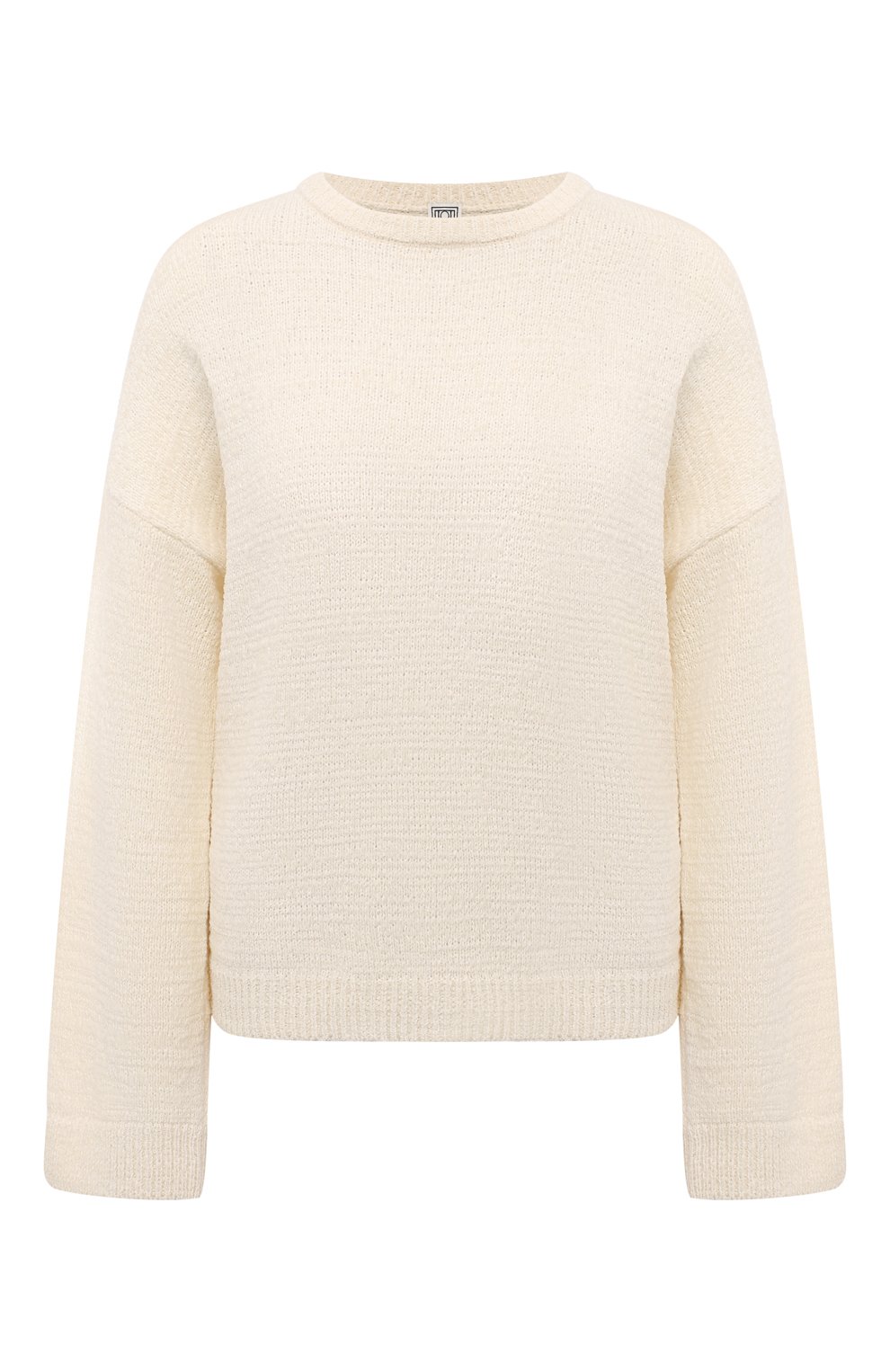 Хлопковый свитер TOTEME, арт. 242-WRT2286-YA0039, фото 1