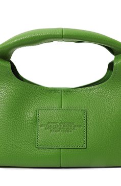 Женская сумка the sack bag mini MARC JACOBS (THE) зеленого цвета, арт. 2F3HSH020H01 | Фото 7 (Материал сплава: Проставлено; Драгоценные камни: Проставлено; Материал: Натуральная кожа; Размер: mini)