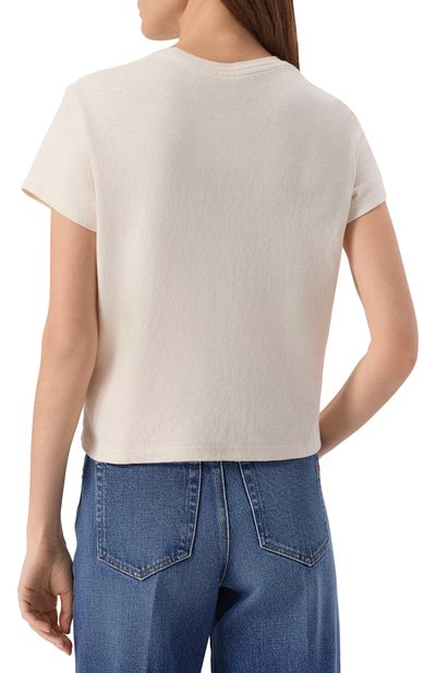 Хлопковая футболка RE/DONE, арт. 024-02WBXT004, фото 4