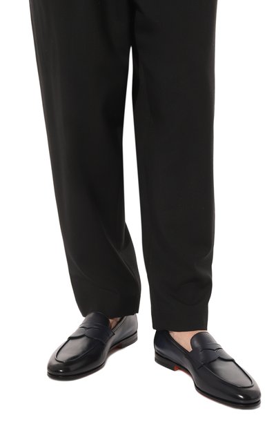 Кожаные пенни-лоферы carlos SANTONI, арт. MCNG18837SA4SSG8U60, фото 3