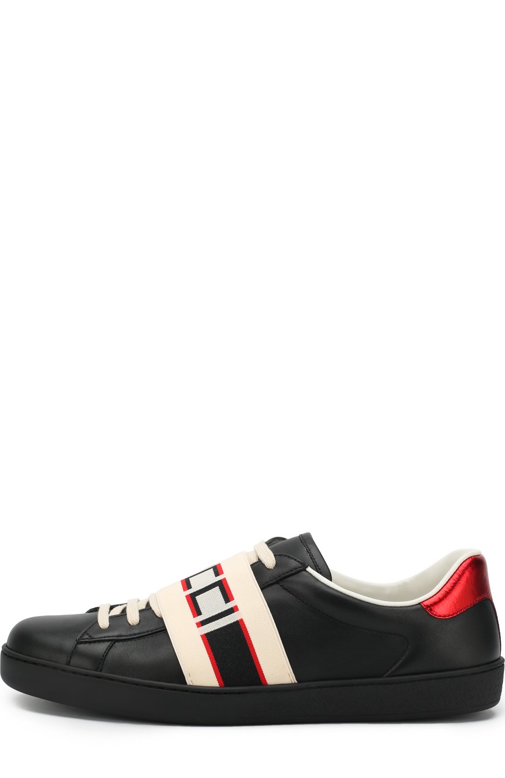 Кожаные кеды с логотипом бренда GUCCI, арт. 523469/0FIV0, фото 3