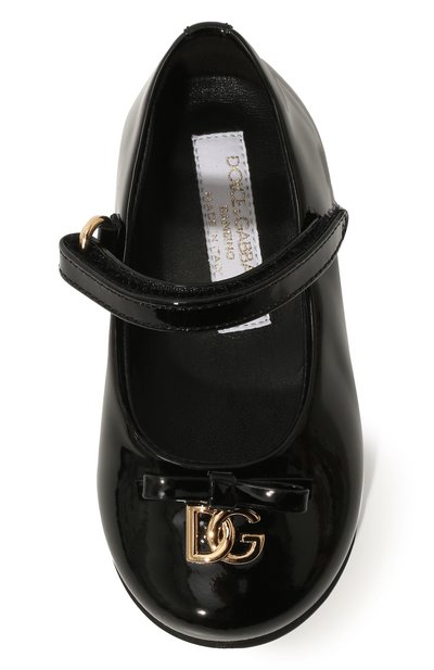 Кожаные балетки DOLCE & GABBANA, арт. D20081/A1328, фото 4