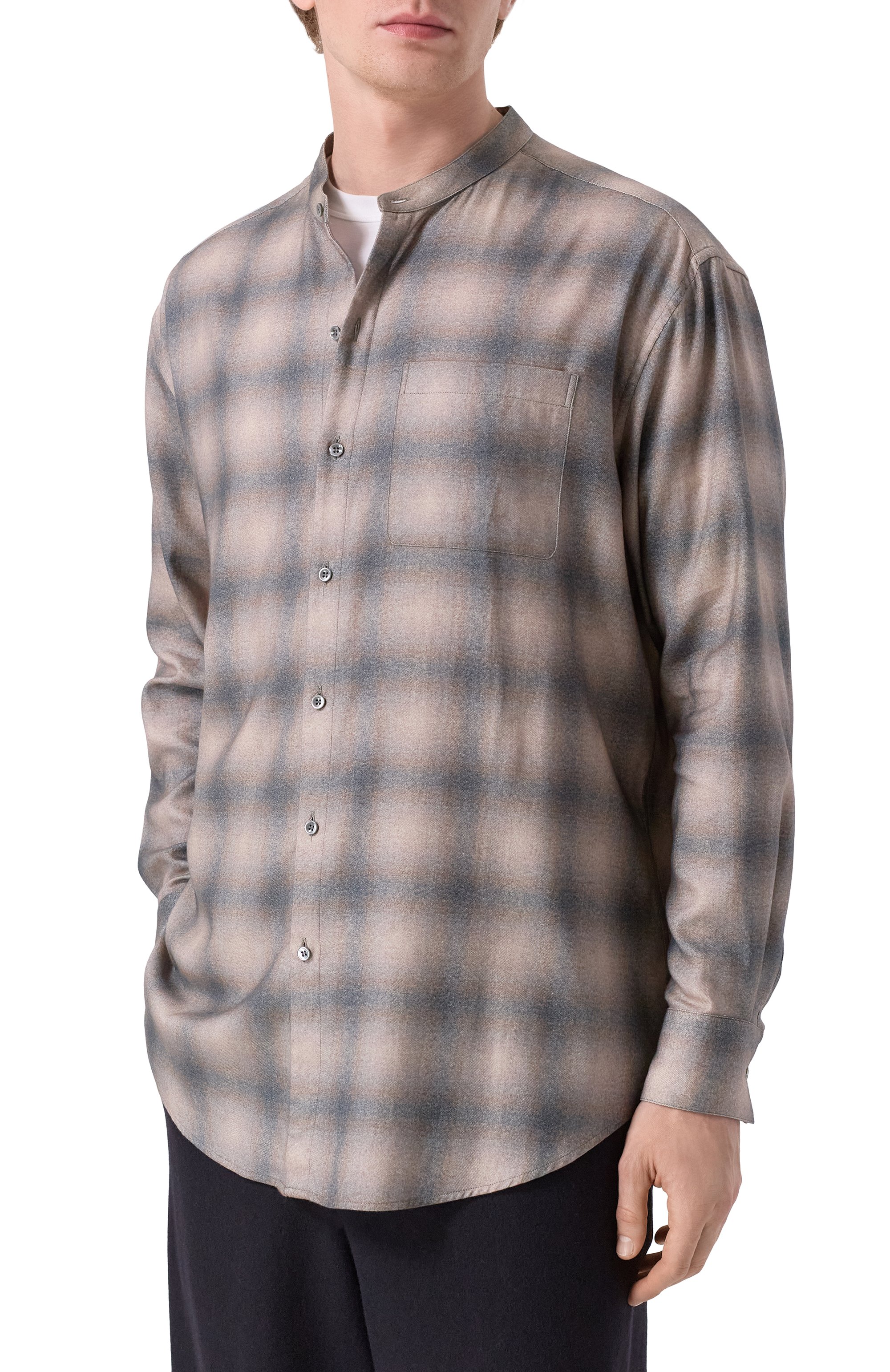 Рубашка из хлопка и лиоцелла GIORGIO ARMANI, арт. GM002313/TE17692, фото 3