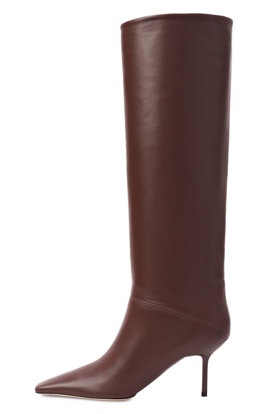 Кожаные сапоги Orsola 75 Armarium ARMFWSC12/NA04 Коричневый  ARMFWSC12/NA04 Фото 4