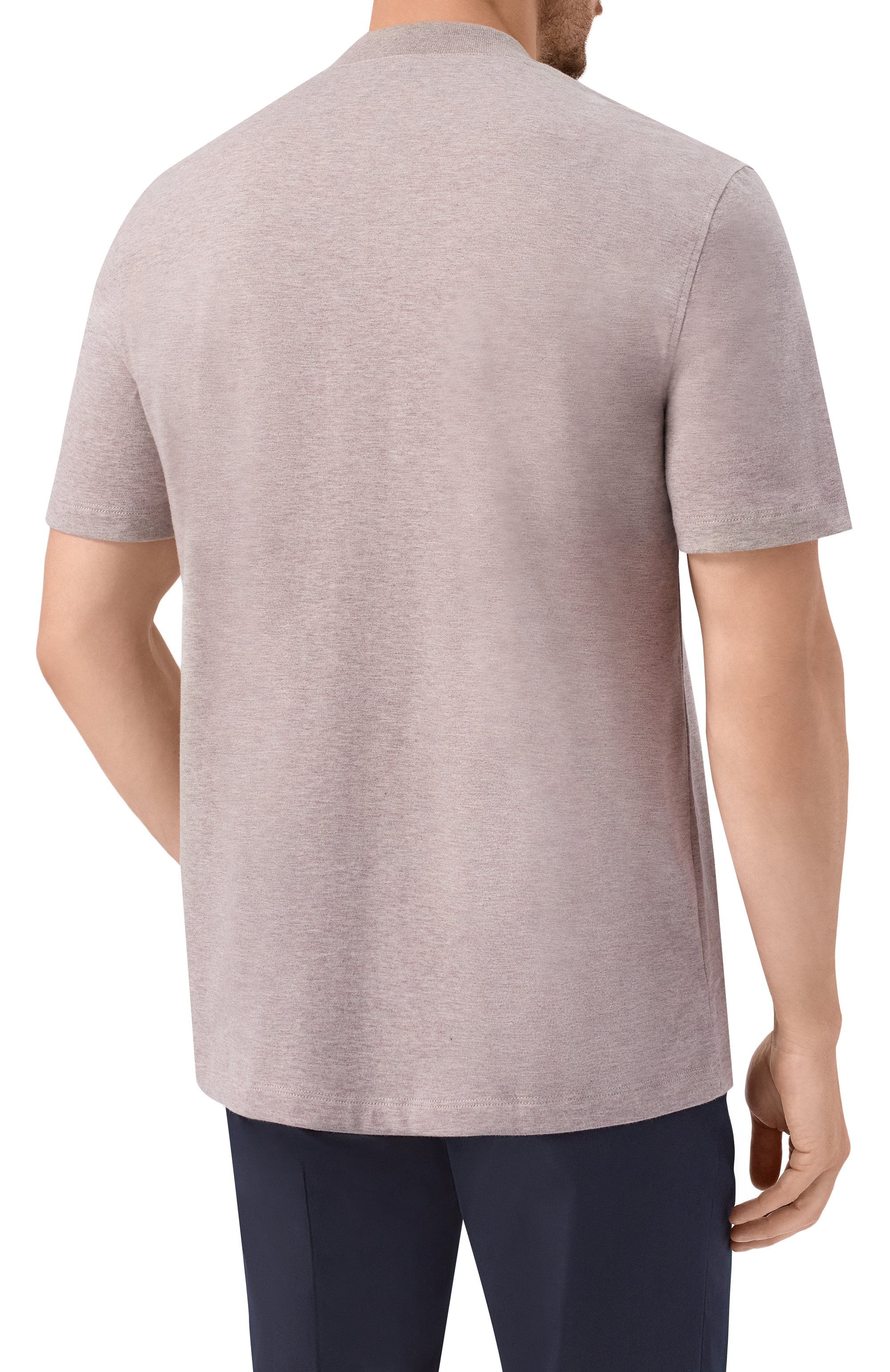 Футболка из хлопка и кашемира BRIONI, арт. UJPQ0L/0D606, фото 4