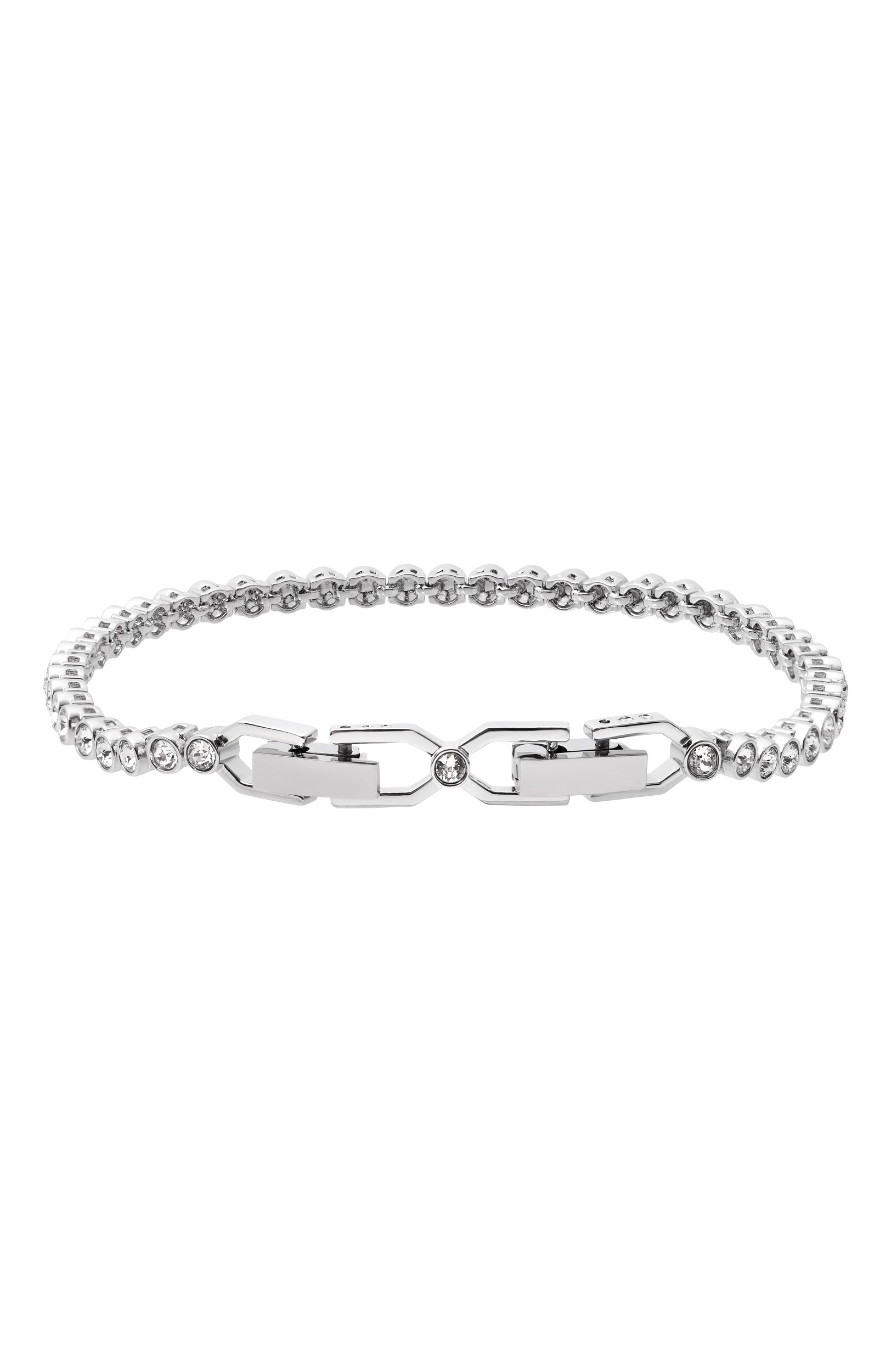Браслет imber emily tennis SWAROVSKI серебряного цвета по цене 19850 руб., арт. 1808960, фото 3 Браслет imber emily tennis SWAROVSKI, арт. 1808960, фото 3