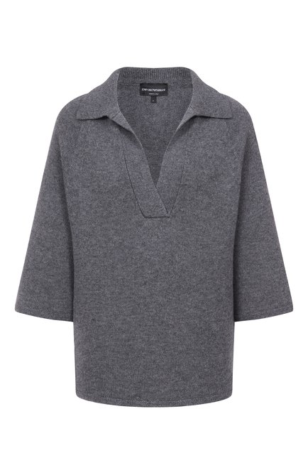 Женское поло из шерсти и кашемира EMPORIO ARMANI, арт. EW003197/AF20114