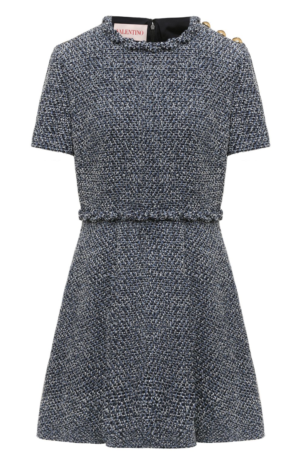 Твидовое платье VALENTINO, арт. 5B3VAAE58SB, фото 1