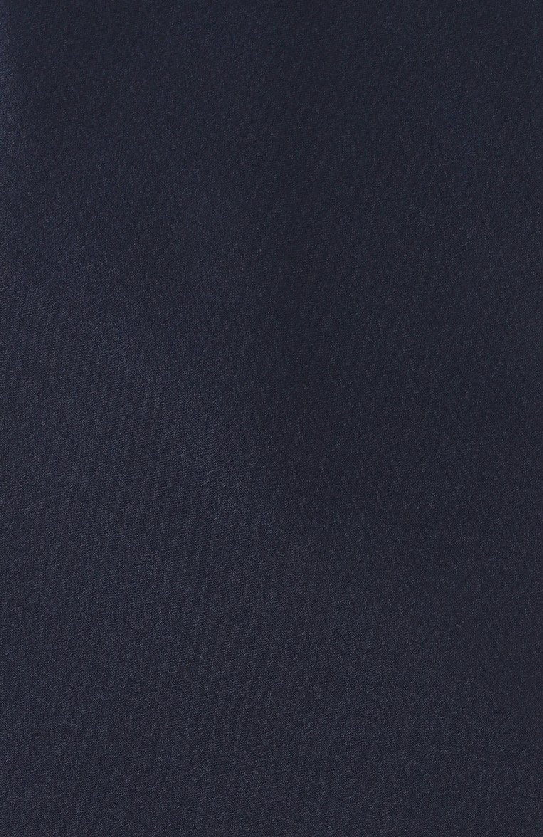 Мужской шелковый галстук STEFANO RICCI темно-синего цвета, арт. CHU/UNIR | Фото 4 (Материал: Шелк, Текстиль; Нос: Не проставлено; Принт: Без принта; Автоматизация состава: Проставлено)