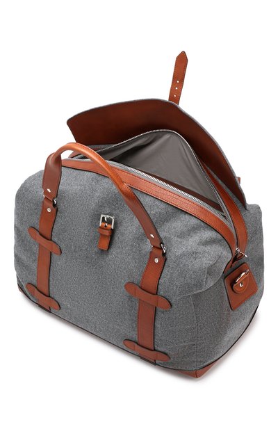 Дорожная сумка из смеси шерсти и кашемира BRUNELLO CUCINELLI, арт. MBFZU352, фото 4