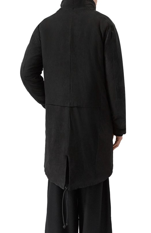 Кожаная парка Transit CFUTRBQ262 Чёрный  CFUTRBQ262 Фото 6