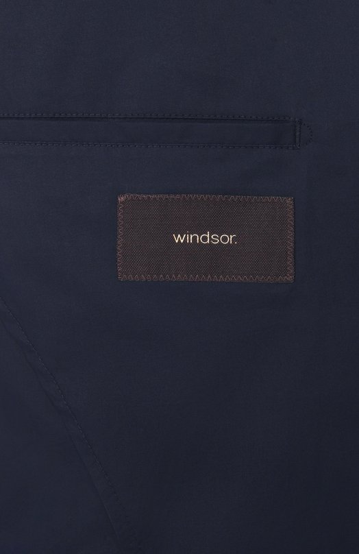 Хлопковый пиджак Windsor 13 BU0N0 10019306/10019306 Синий  13 BU0N0 10019306/10019306 Фото 8