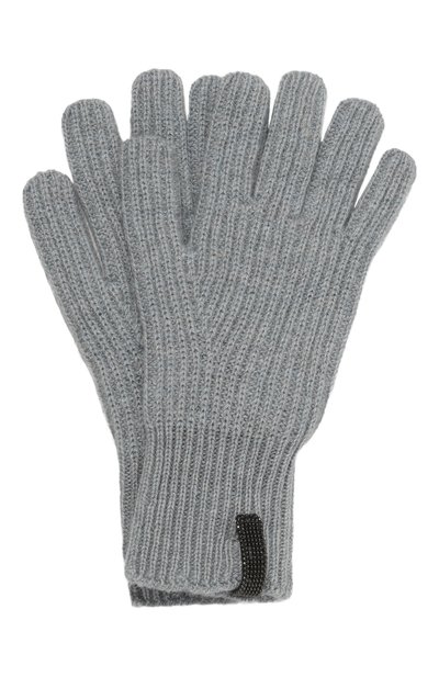 Кашемировые перчатки BRUNELLO CUCINELLI, арт. B12M10759A, фото 1