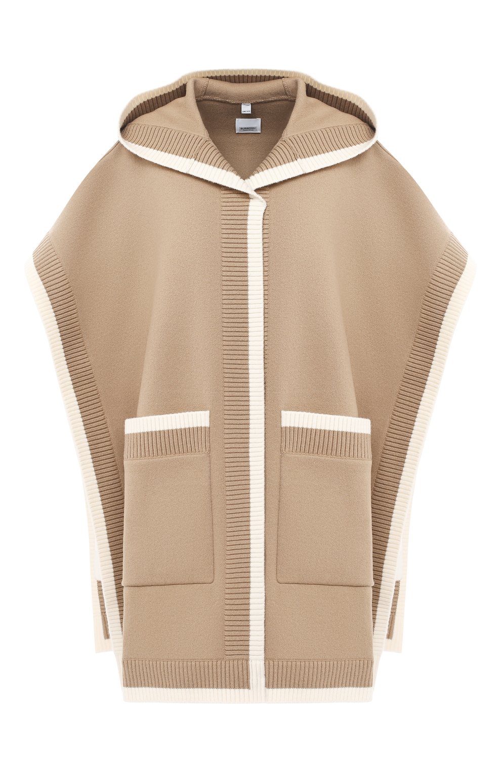 Накидка из шерсти и кашемира BURBERRY, арт. 8031582, фото 1