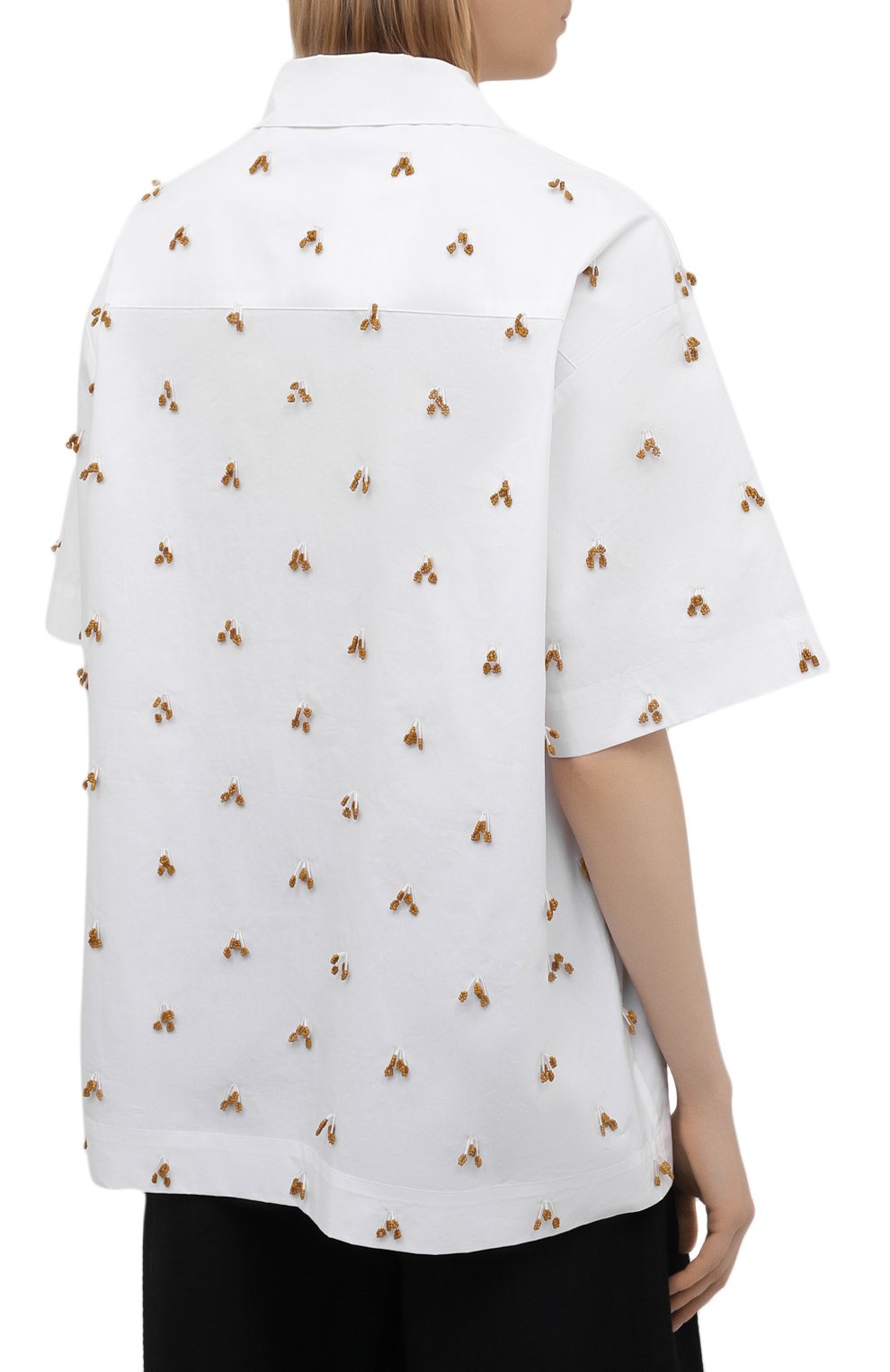 Хлопковая рубашка JACQUEMUS, арт. 211SH20/119100, фото 4