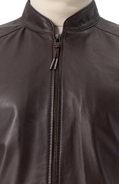 Кожаный бомбер WINDSOR, арт. B0RELL03-L/1300145/60, фото 5