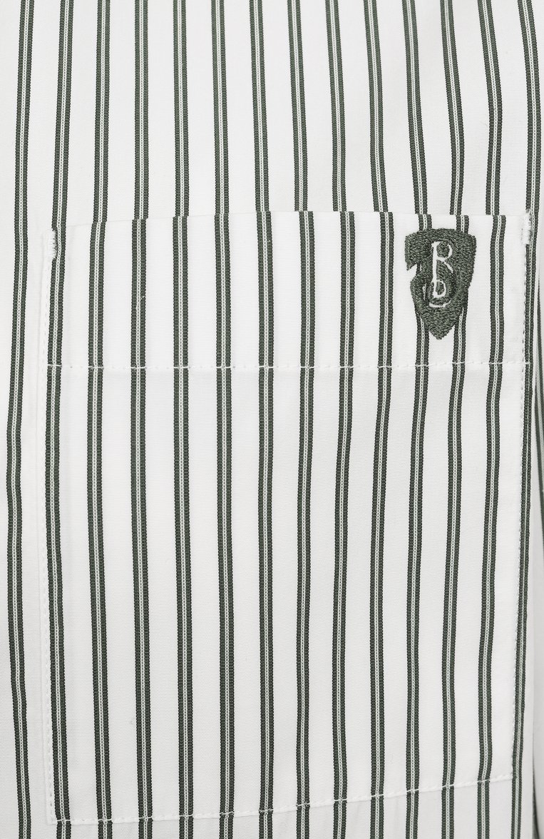 Хлопковая рубашка BURBERRY, арт. 8102550, фото 1