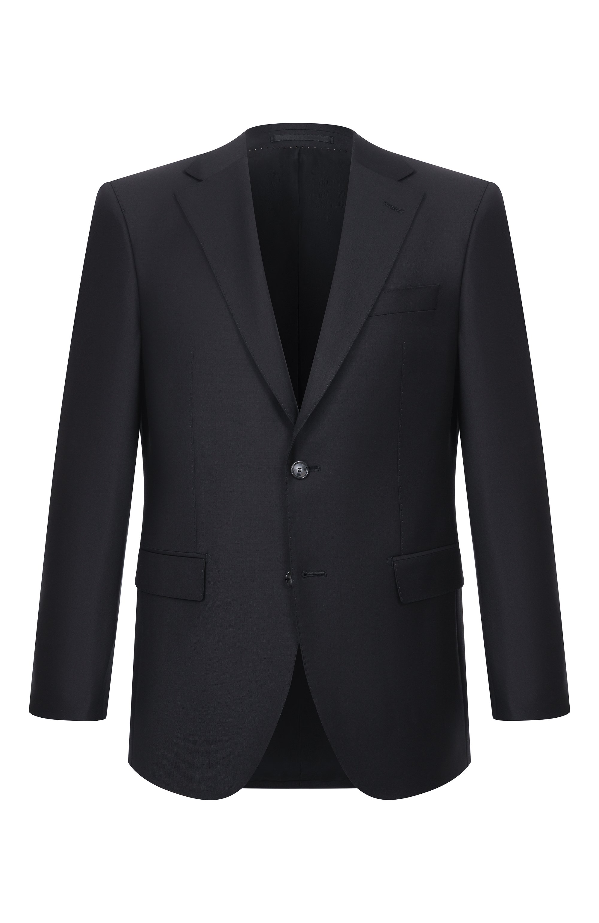 Шерстяной пиджак BOSS CAMEL черного цвета по цене 119500 руб., арт. 50509910, фото 1 Шерстяной пиджак BOSS CAMEL, арт. 50509910, фото 1