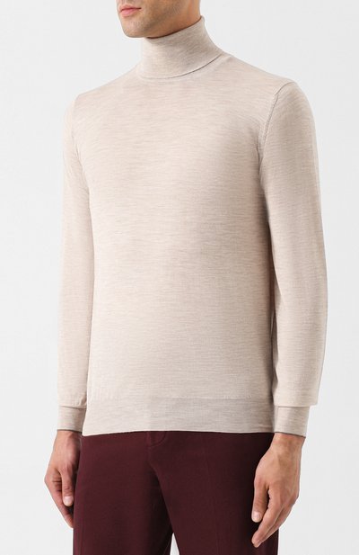 Водолазка из шерсти и кашемира BRUNELLO CUCINELLI, арт. M2400103, фото 3